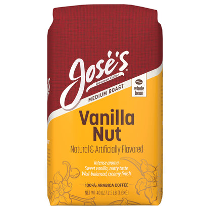 미국직구 닐라 Jose's Gourmet Coffee, Va Nut, Medium Roast, 2.5 lbs