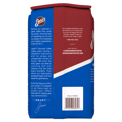 미국직구 Jose's Gourmet Coffee, Organic French Roast, Dark Roast, 2.5 lbs
