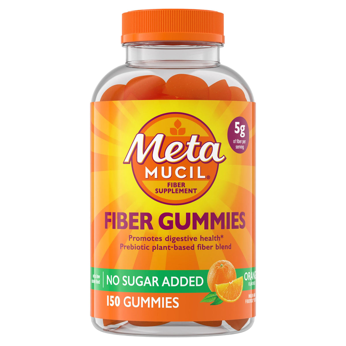 미국직구 메타뮤실 식이섬유 Metamucil Fiber Gummies, 150 Gummies