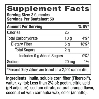 미국직구 메타뮤실 식이섬유 Metamucil Fiber Gummies, 150 Gummies