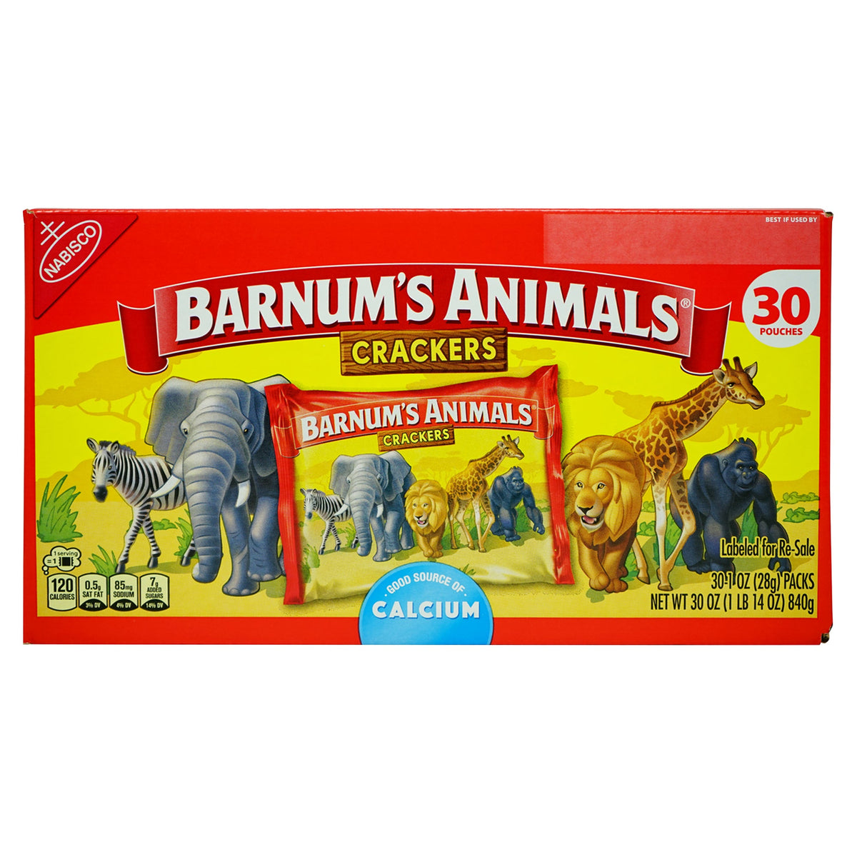 미국직구 BARNUM'S Animal Crackers, 1 oz, 30 ct