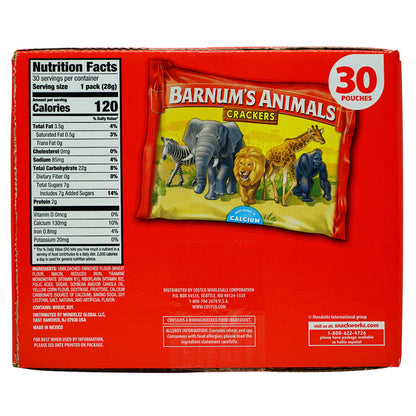 미국직구 BARNUM'S Animal Crackers, 1 oz, 30 ct