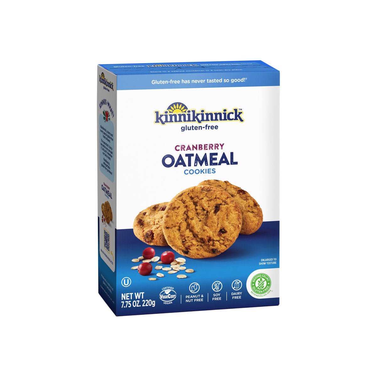 미국직구 Kinnikinnick Gluten Free 과자 220g / Kinnikinnick Gluten Free, Gluten Free Oatmeal Cran 2
