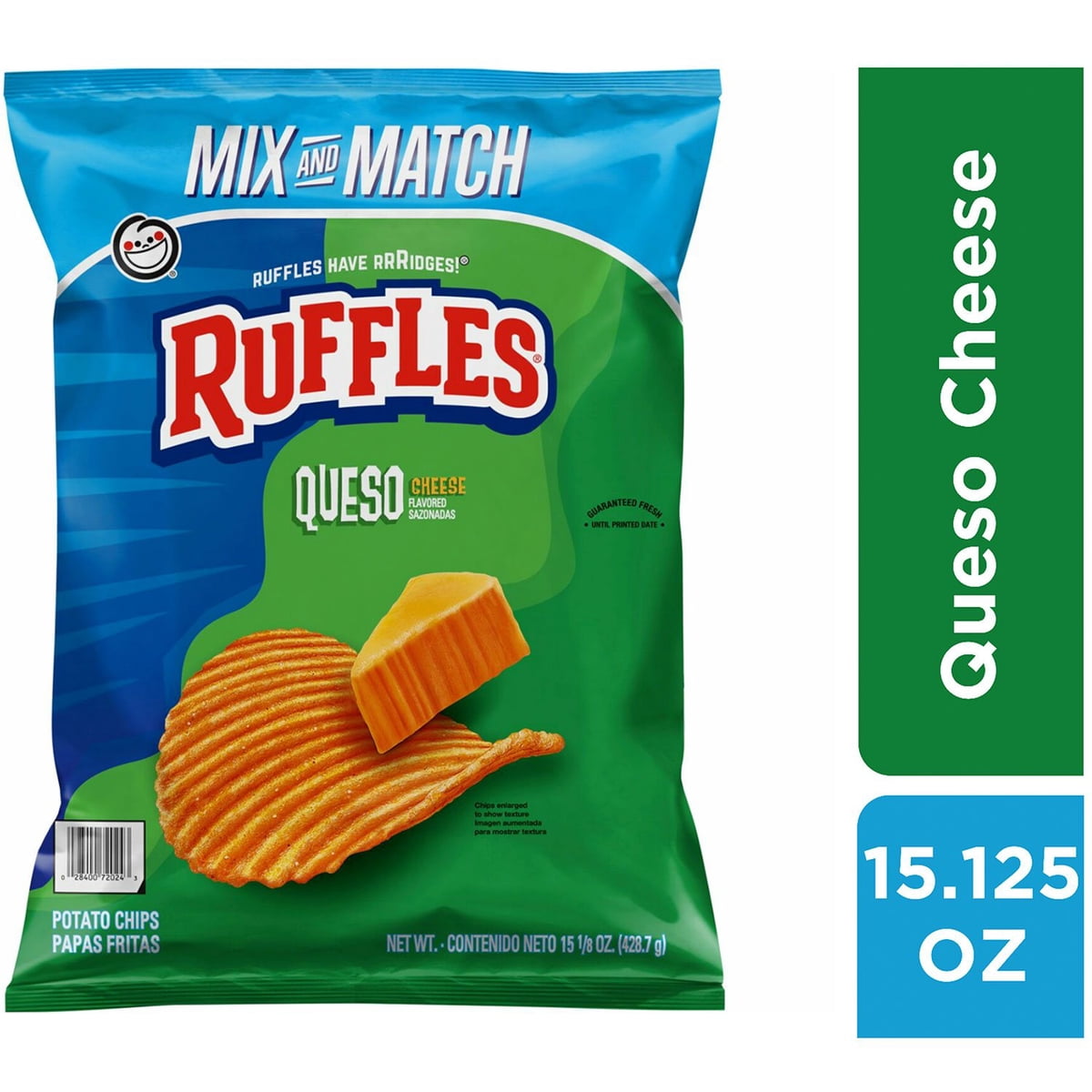 미국직구 Ruffles Queso Cheese 429g / Ruffles Queso Cheese Flavored Potato Chips, 429g 3