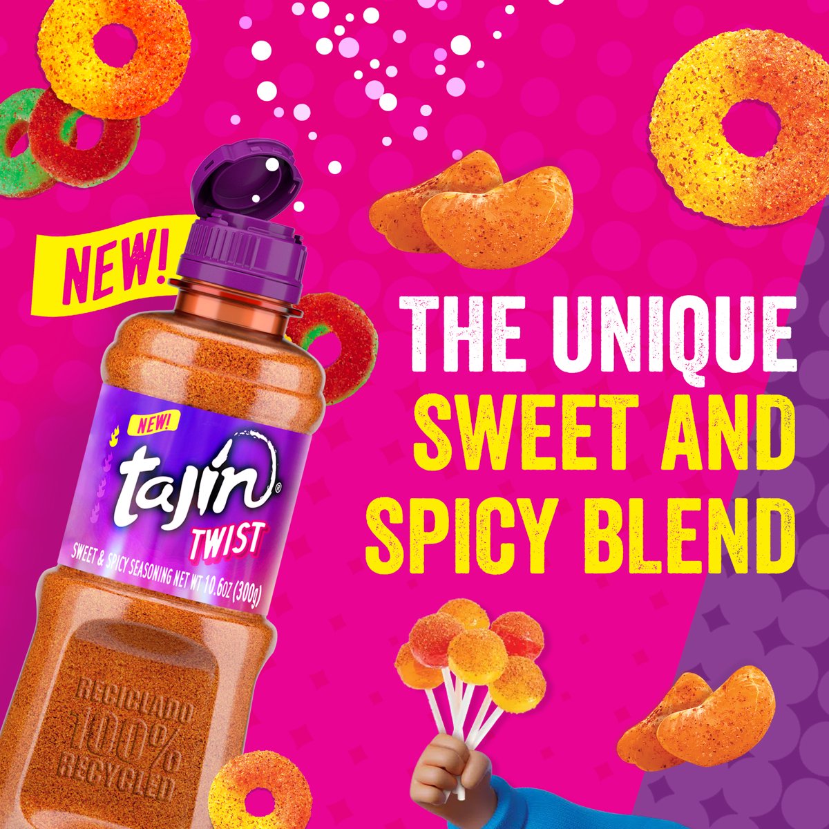 미국직구 Tajin Twist Seasoning 301g / Tajin Twist Seasoning, Sweet and Spicy Seasoning, 301g 2
