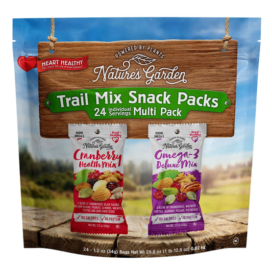 미국직구 Nature's Garden Trail 34g / Nature's Garden Trail Mix Snack Packs, 34g, 24 pk. 1
