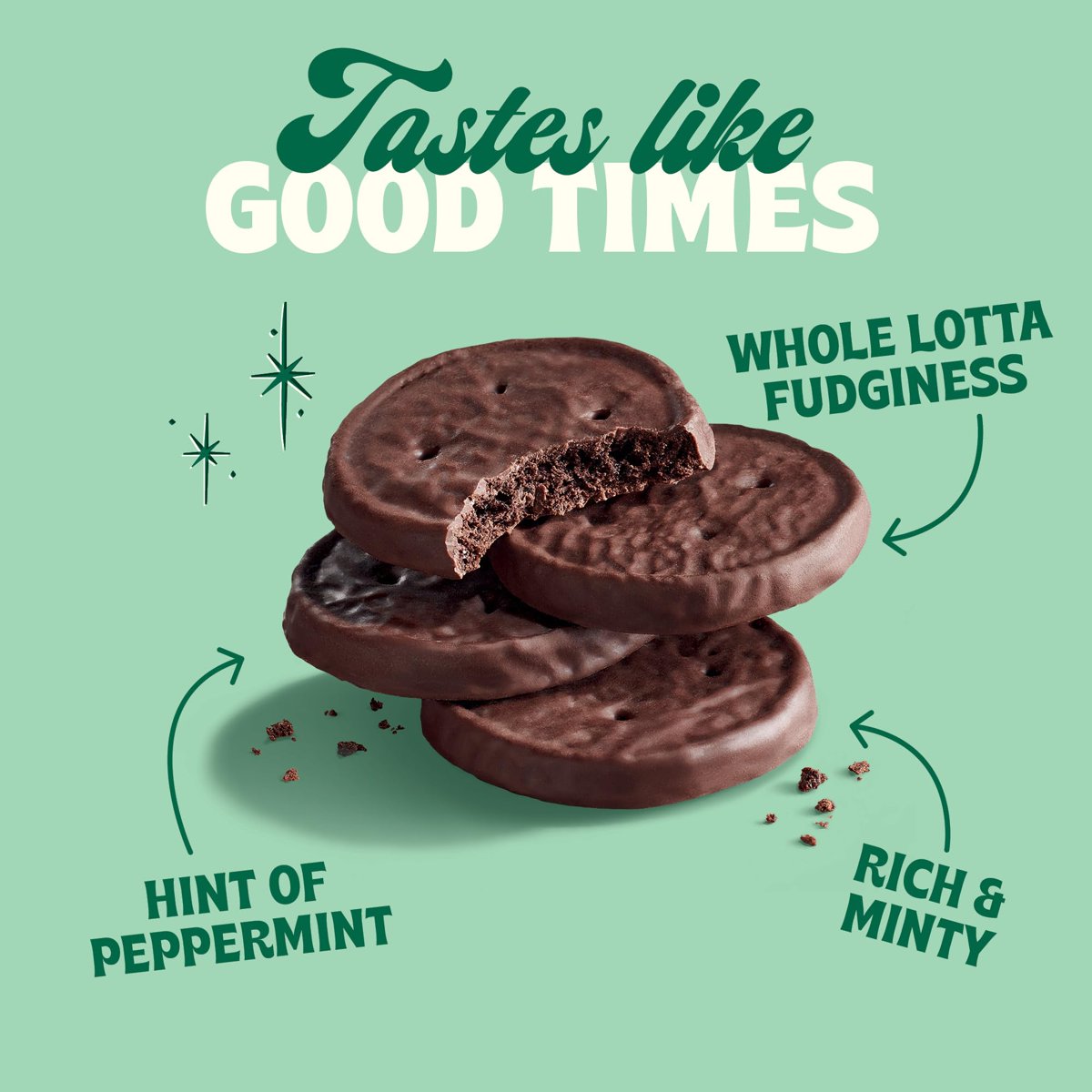 미국직구 3x Back To 과자 6팩 / 3x | Back To Nature - Fudge Mint Cookies - Real Ingredients Like W 4
