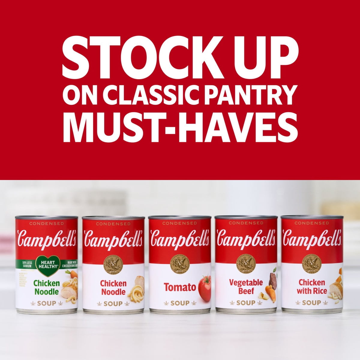 미국직구 Campbell's Condensed Chicken 305g 12팩 / Campbell's Condensed Chicken Noodle Soup 305g 5