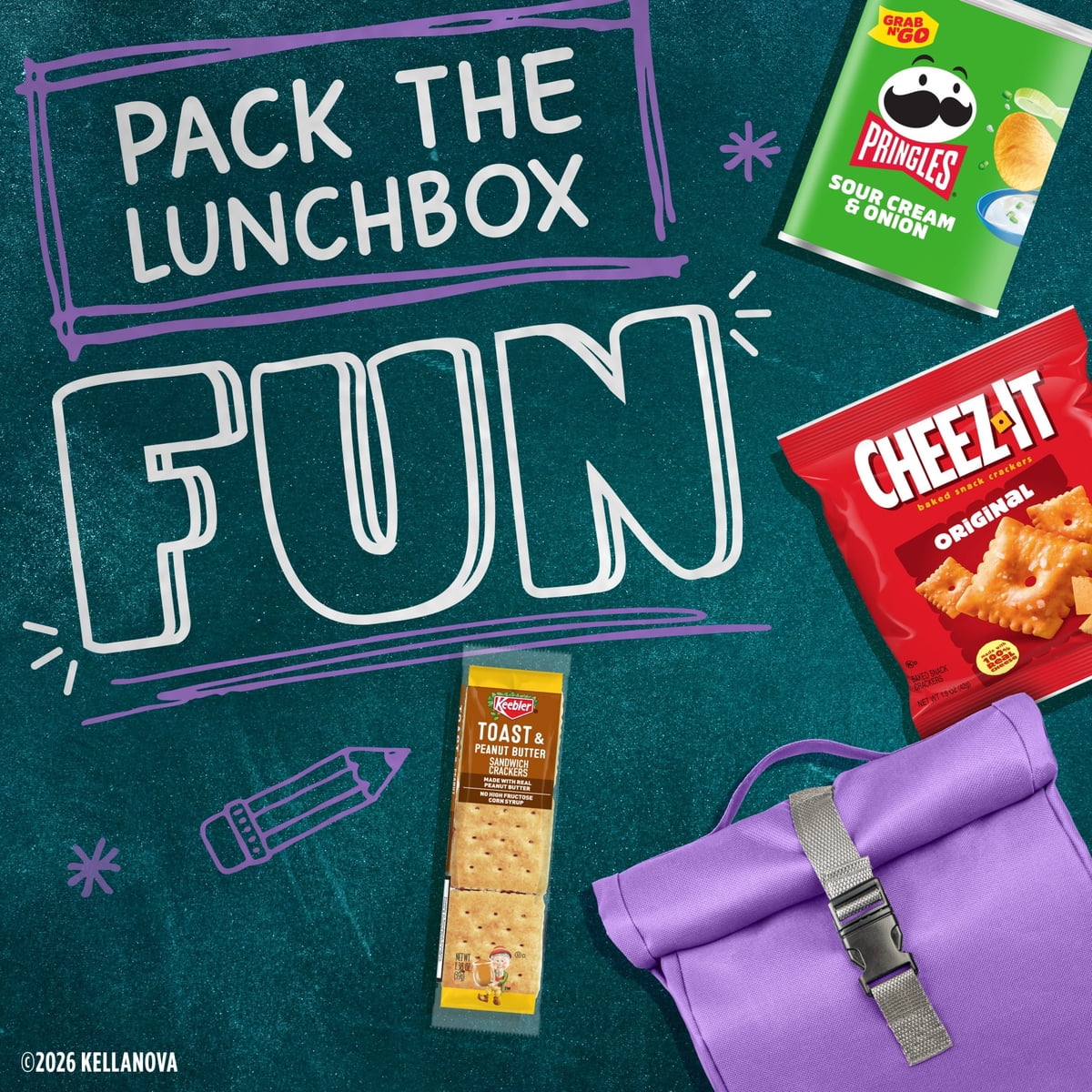 미국직구 Cheez-It Letters 과자 352g 2팩 / Cheez-It Letters Original Baked Snack Crackers, Lunch S 3