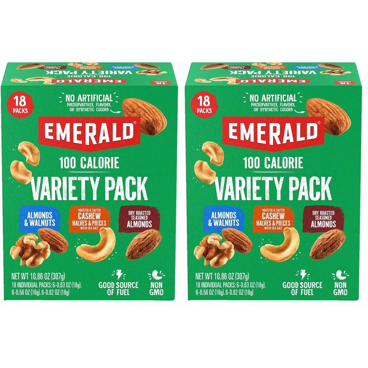 미국직구 Emerald Mixed 견과 57g 18팩 / Emerald Mixed Nut Variety: Dry Roasted Almonds, Almond-Wal 4