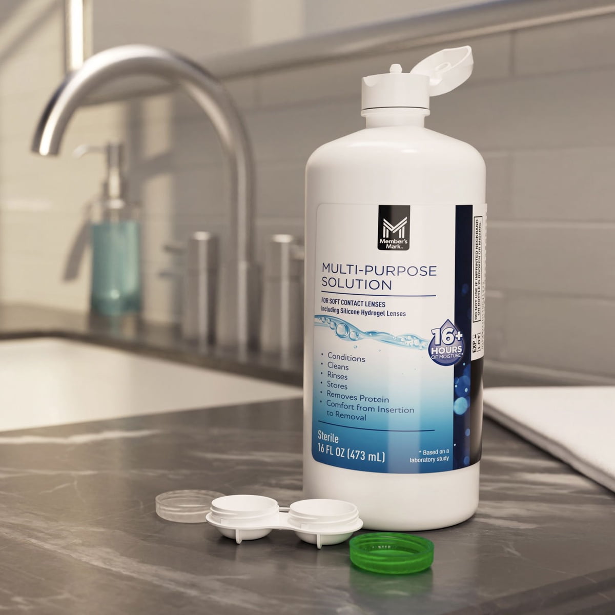 미국직구 멤버스마크 473ml / Member's Mark Multi-Purpose Contact Lens Solution, 473ml, 3 pk. 6