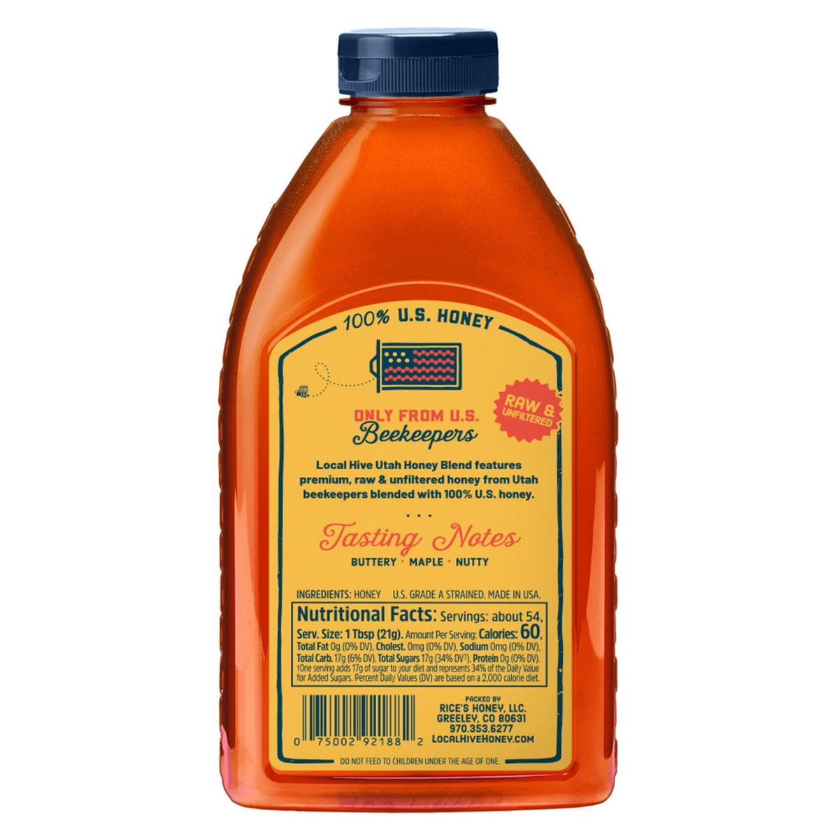 미국직구 Local Hive Utah 1.1kg / Local Hive Utah Honey, 1.1kg 2