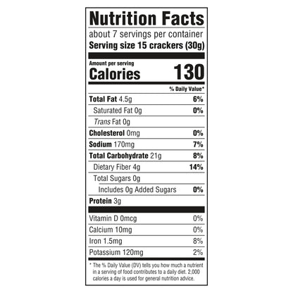 미국직구 트리스킷 Thin Crisps Original Whole Grain Wheat Crackers, Vegan Snacks, Snack Crackers, 7.1 oz