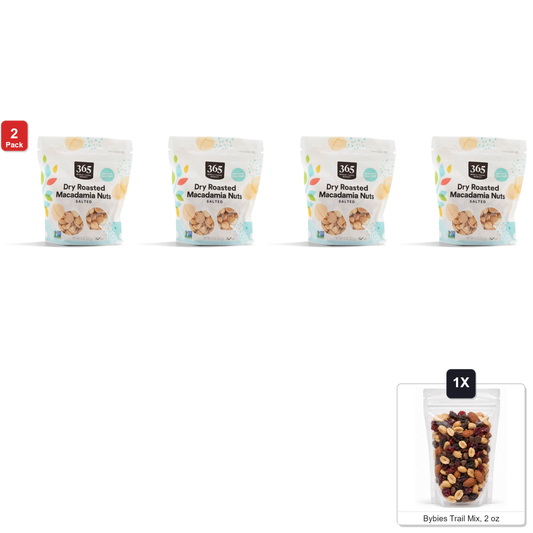 미국직구 2 Pack 365 견과 227g 2팩 / 2 Pack | 365 by Whole Foods Market Roasted and Salted Macadamia Nuts 1