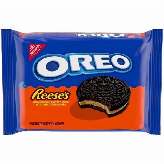 미국직구 2 pack OREO 초콜릿 350g 2팩 / 2 pack OREO REESE'S Peanut Buttery Creme Chocolate Sandwich 1