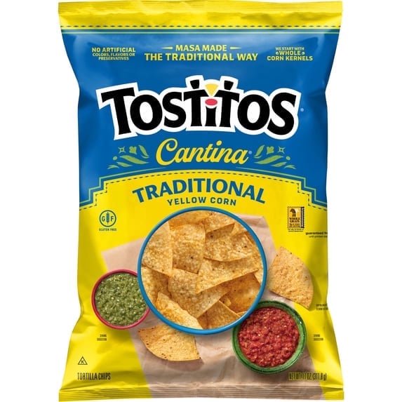 미국직구 2 pack Tostitos 312g 2팩 / 2 pack Tostitos Traditional Cantina Tortilla Chips, 312g 1