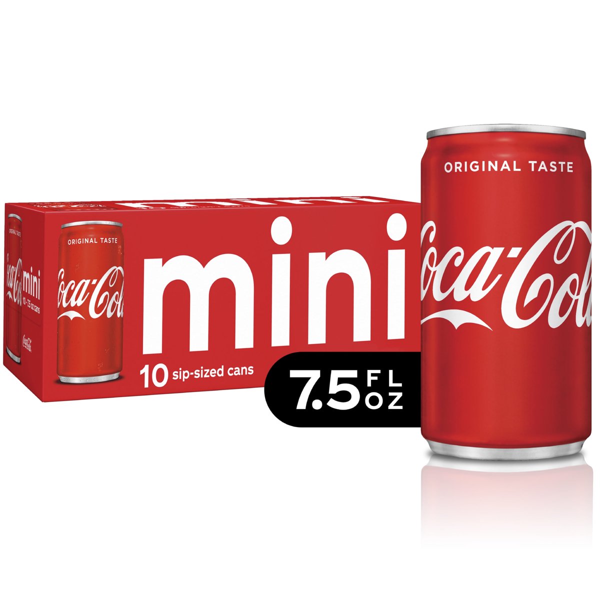 미국직구 222ml 2팩 / (2 pack) Coca-Cola Soda Soft Drink, 222ml, 10 Pack x2 Bundle 1