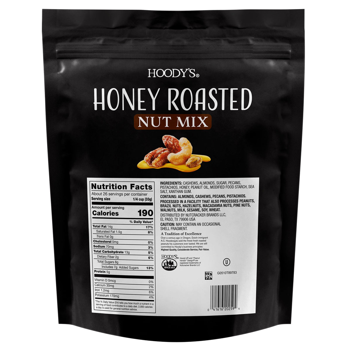 미국직구 Hoody's Honey Roasted Nut Mix, 30 oz
