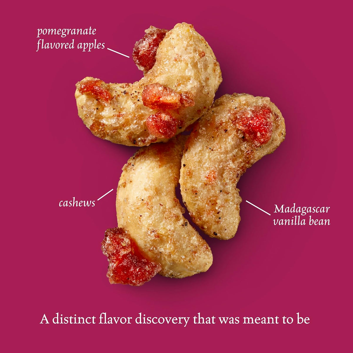 미국직구 닐라 Sahale Snacks Cashews Glazed Mix, Pomegranate Va, 1.5 oz, 15 ct
