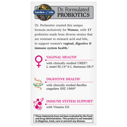 미국직구 가든오브라이프 유산균 Garden of Life Advanced Women's Daily Care Probiotic, 60 Capsules