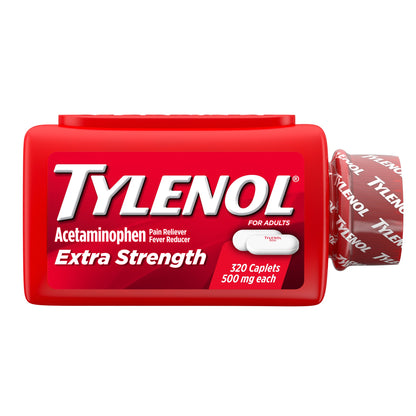 미국직구 타이레놀 상비약 Tylenol Extra Strength Caplets, Fever Reducer & Pain Reliever, 500 mg, 320 ct.