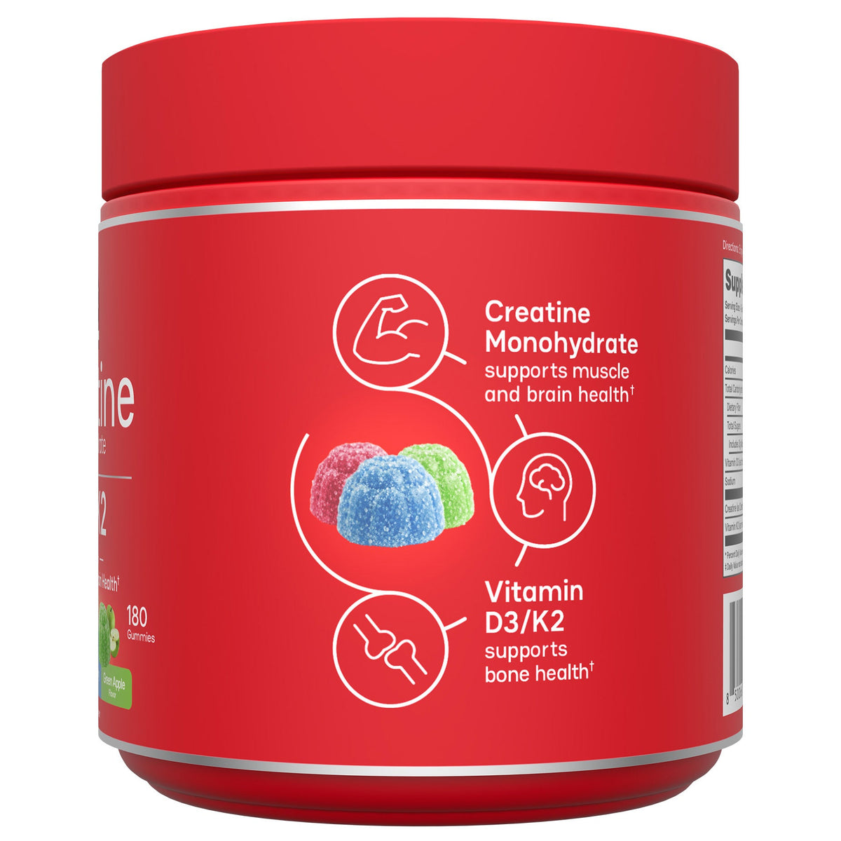 미국직구 영양제 Zena Creatine Gummies + D3/K2, Variety Pack