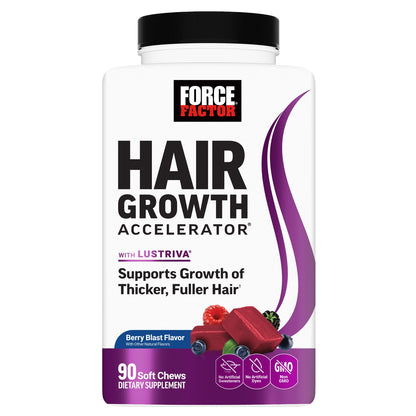 미국직구 영양제 Force Factor Hair Growth Accelerator, 90 Soft Chews