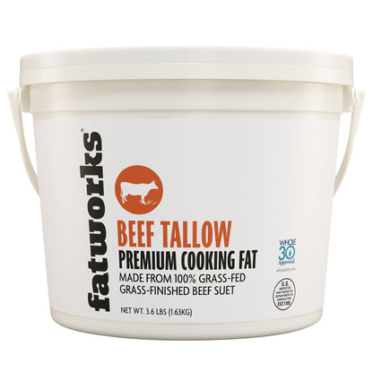 미국직구 FatWorks Beef Tallow, Premium Cooking Fat, 3.6 lbs