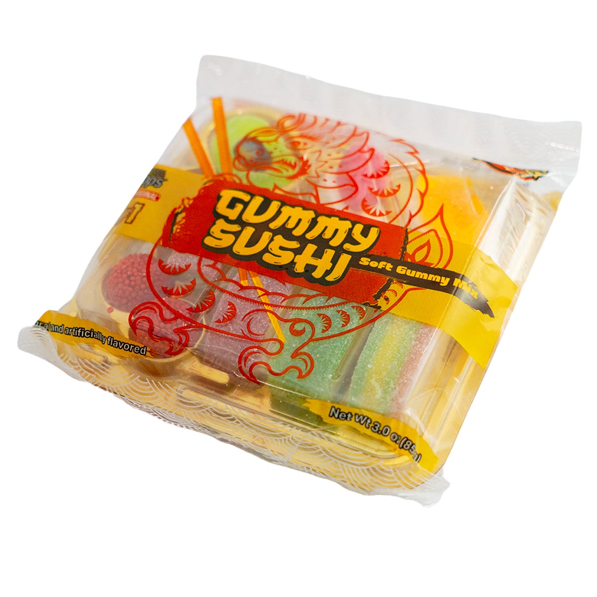 미국직구 Raindrops Gummy Sushi, 3 oz, 8 ct