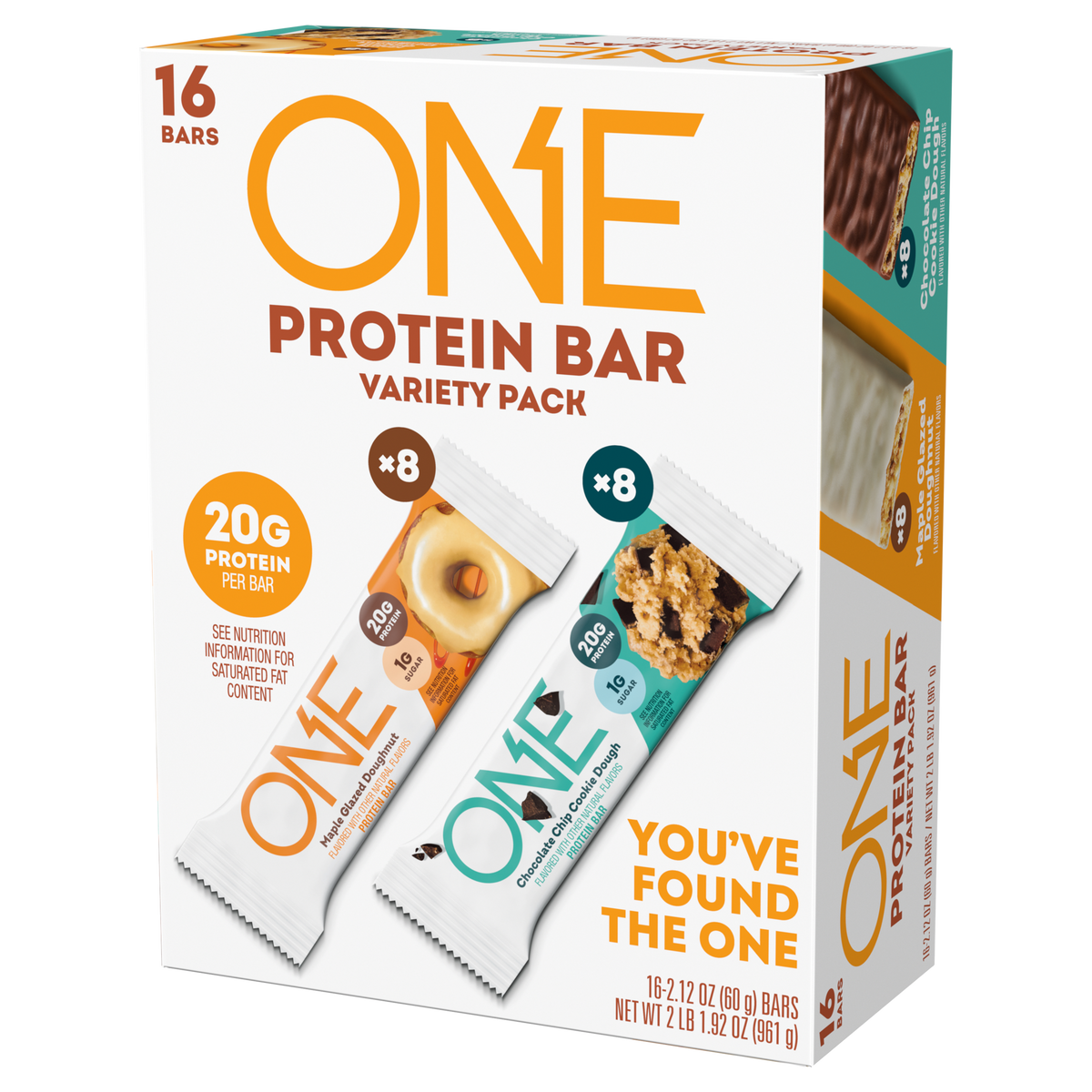 미국직구 ONE Protein Bar, Variety Pack, 2.12 oz, 16 ct
