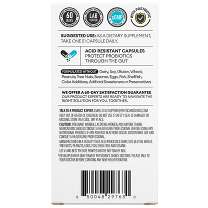 미국직구 피지션스초이스 유산균 Physician's Choice Advanced 60 Billion Probiotic, 75 Capsules