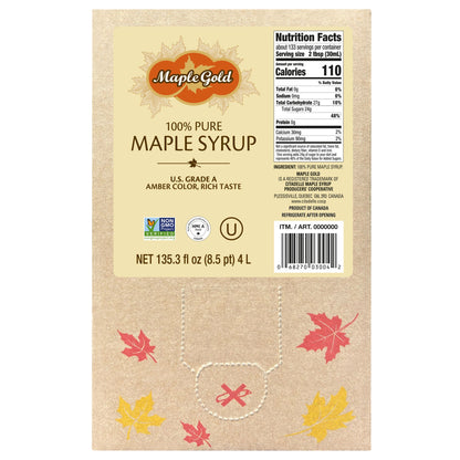 미국직구 Maple Gold 100% Pure Maple Syrup, 135.3 fl oz