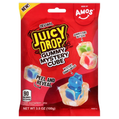 미국직구 Juicy Drop Gummy Mystery Cube, 3.5 oz, 12 ct