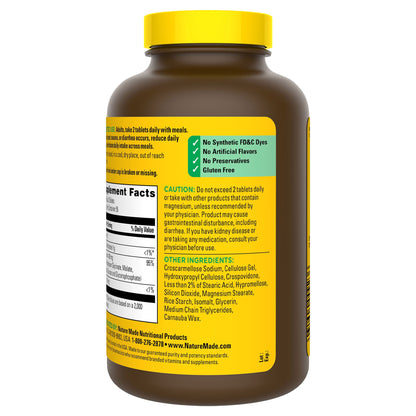 미국직구 네이처메이드 마그네슘 Nature Made Advanced Magnesium Complex, 110 Tablets