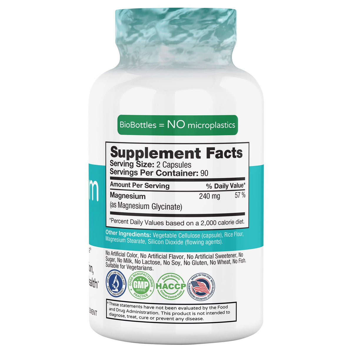 미국직구 마그네슘 FEELGOOD Magnesium Glycinate, 180 Vegan Capsules