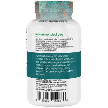 미국직구 영양제 FEELGOOD Glutathione Phystosome, 120 Vegan Capsules