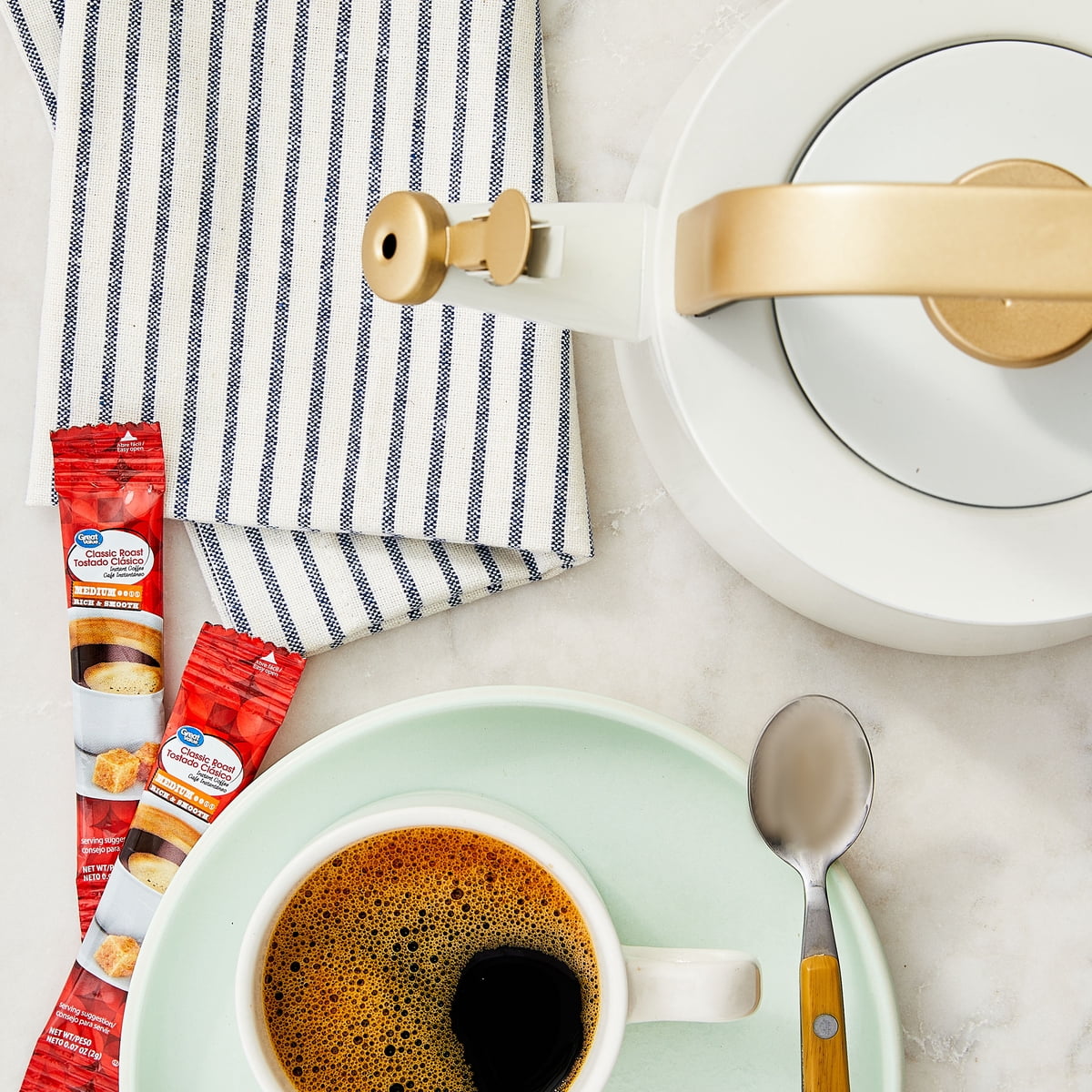 미국직구 Great Value 커피 14g / Great Value Classic Roast Instant Coffee, Medium, 14g, 7 Count x 2