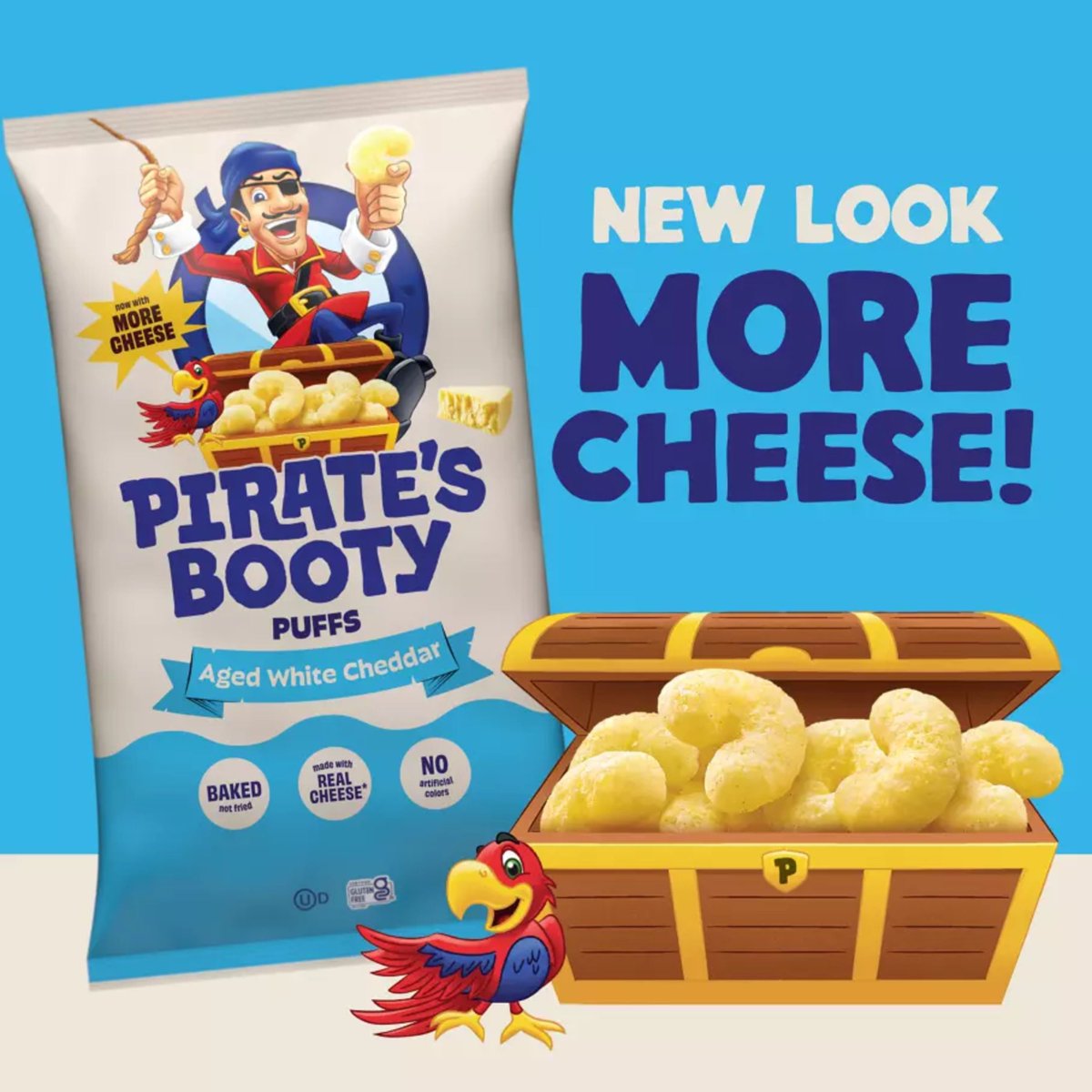 미국직구 Pirate's Booty Aged 510g / Pirate's Booty Aged White Cheddar Puffs, 510g 4