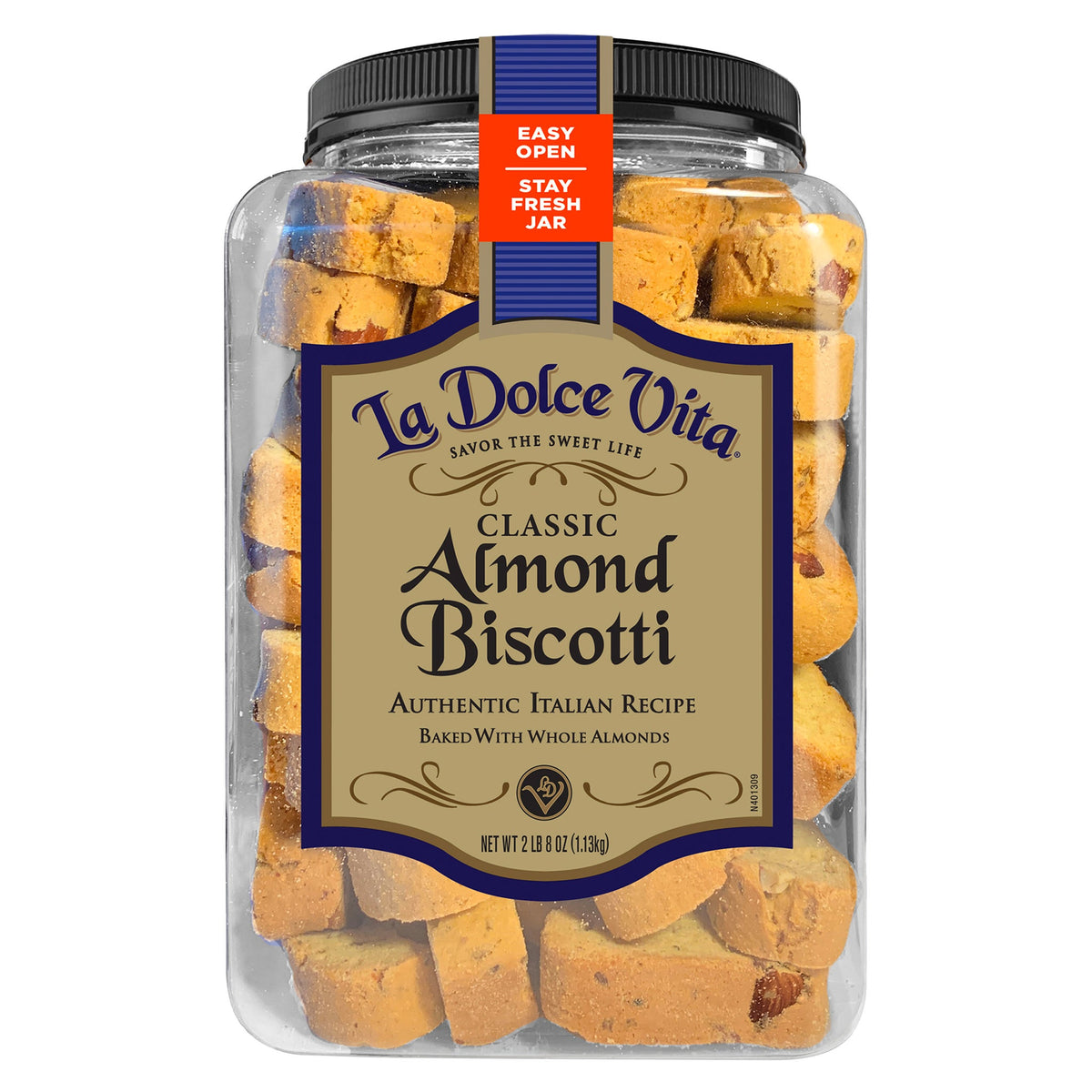 미국직구 La Dolce Vita Classic Almond Biscotti, 40 oz