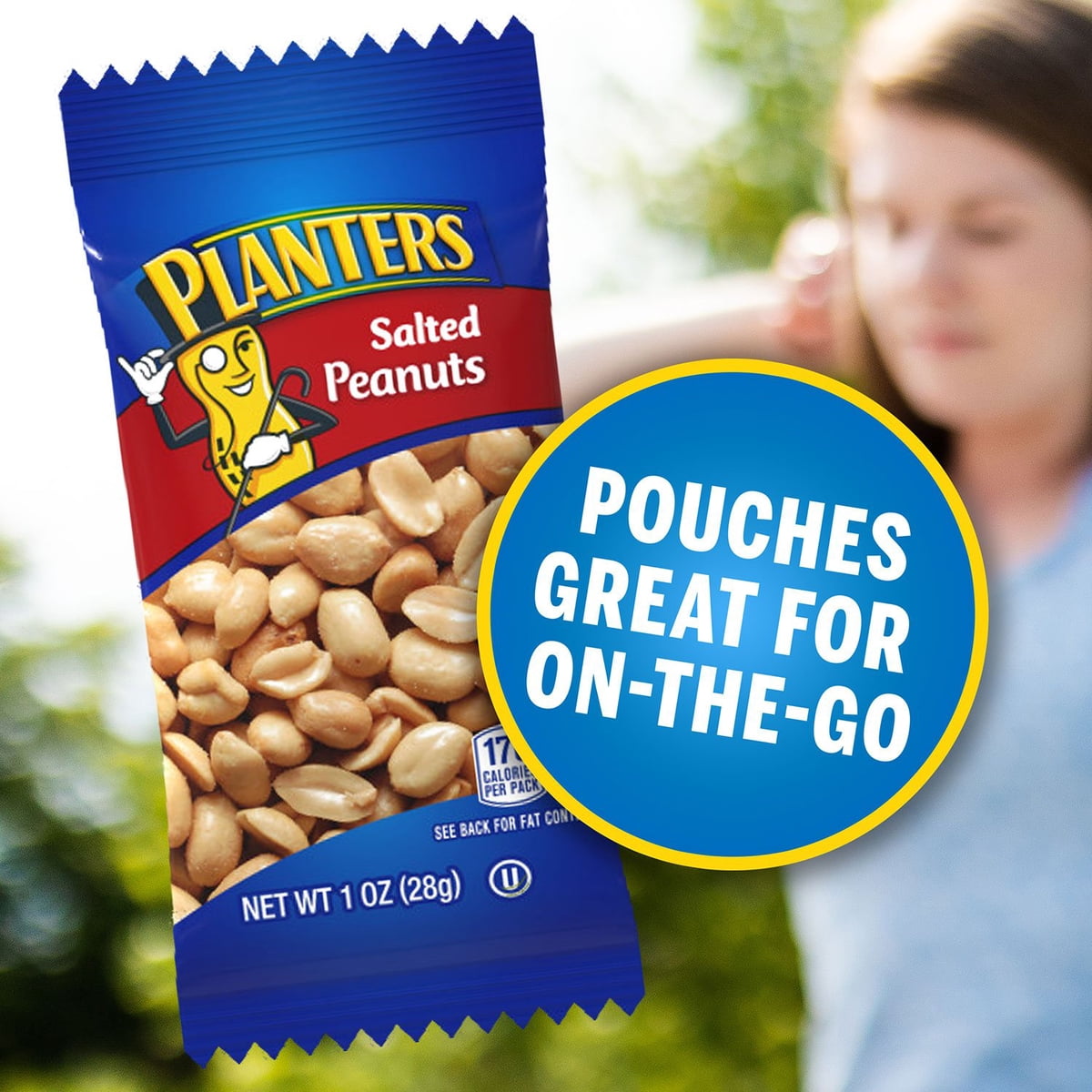 미국직구 Planters Salted Peanuts 견과 28g / Planters Salted Peanuts, Single-Serve Packs, 28g, 48 5