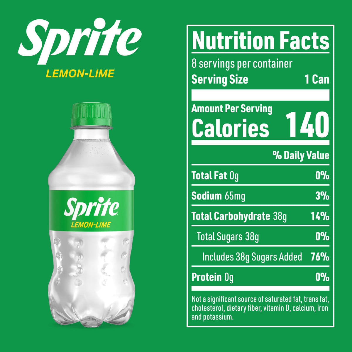 미국직구 스프라이트 Lemon Lime Soda Pop, 12 fl oz, 8 Pack Bottles