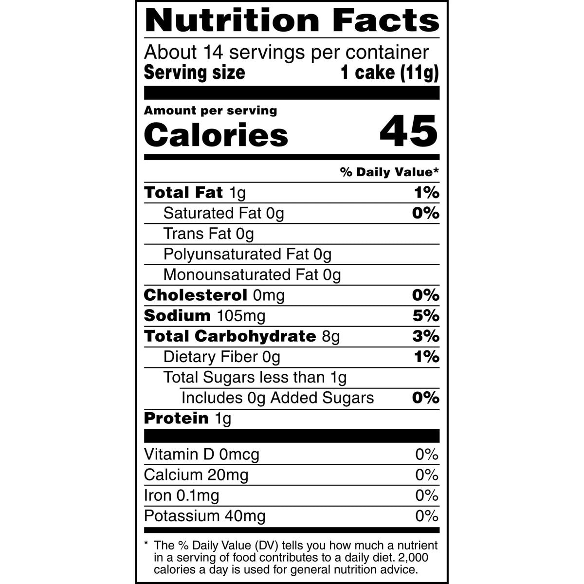 미국직구 156g / (1 PACK) Quaker Rice Cakes,Whole Grain, White Cheddar, Gluten Free, 15 4