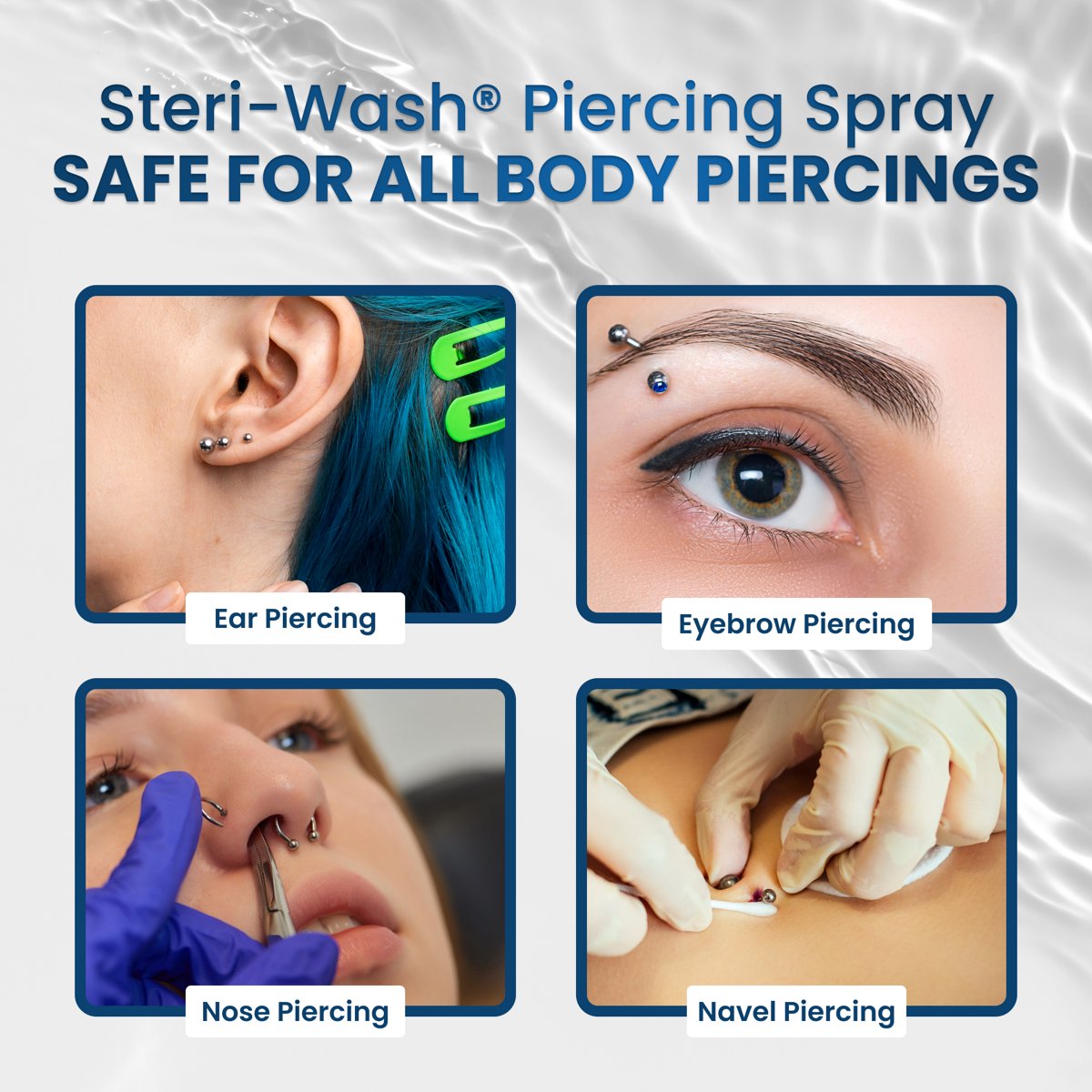 미국직구 Steri-Wash Aftercare Saline 89ml / Steri-Wash® Aftercare Saline Piercing Spray, 89ml 4