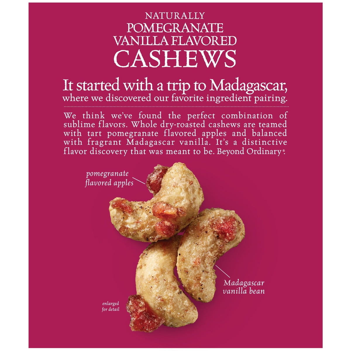 미국직구 Sahale Snacks Naturally 견과 43g / Sahale Snacks Naturally Pomegranate Vanilla Cashews, 3