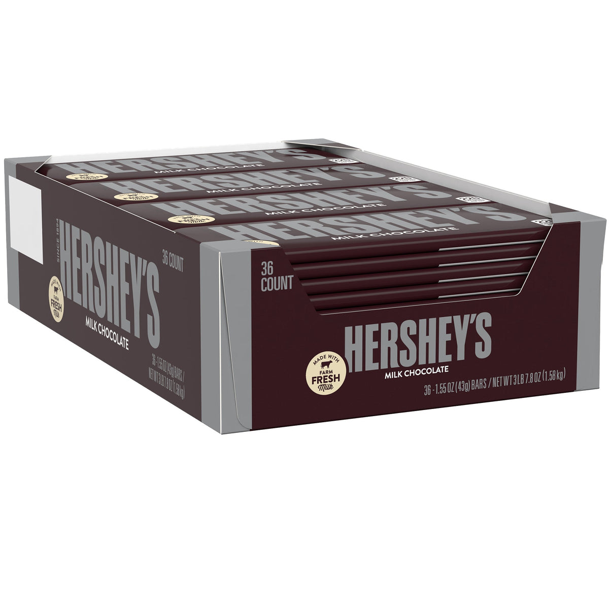 미국직구 허쉬 Milk Chocolate, 1.55 oz, 36 ct