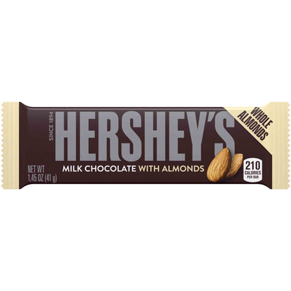 미국직구 허쉬, Milk Chocolate with Almonds, 1.45 oz, 36 ct