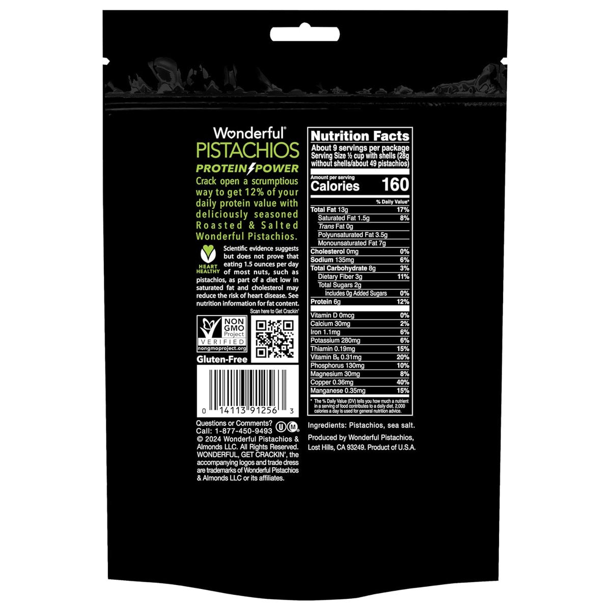 미국직구 Wonderful Pistachios In-Shell 454g / Wonderful Pistachios In-Shell, Roasted and Salte 2