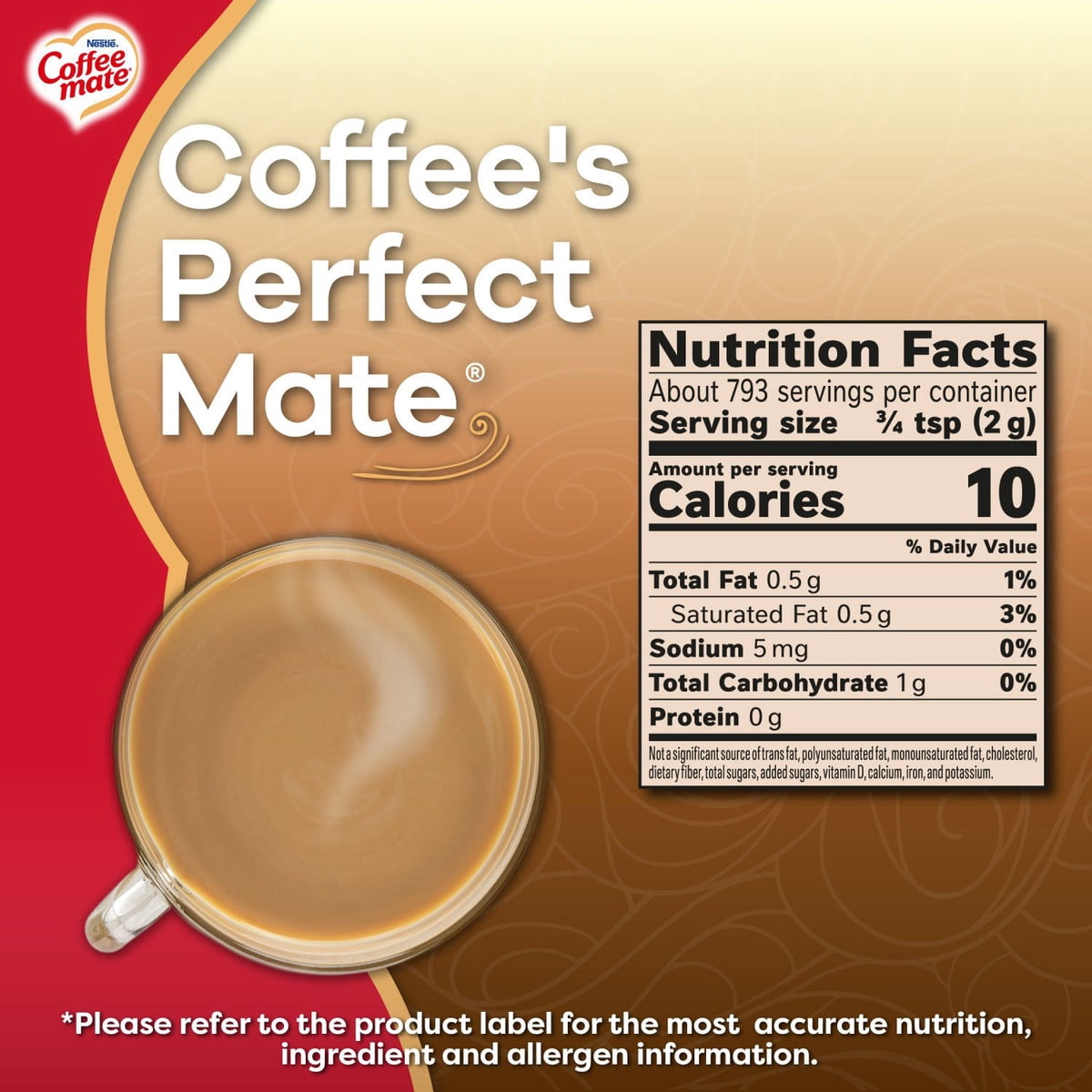 미국직구 Nestle 커피 1.7L / Nestle Coffee mate Original Powdered Coffee Creamer, 1.7L 7