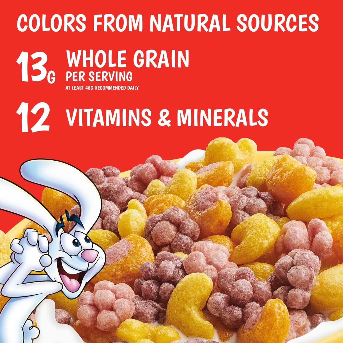 미국직구 Trix Cereal Fruit 992g 2팩 / Trix Cereal Fruit Flavored Corn Puffs 992g, 2 Pack Bundle 3