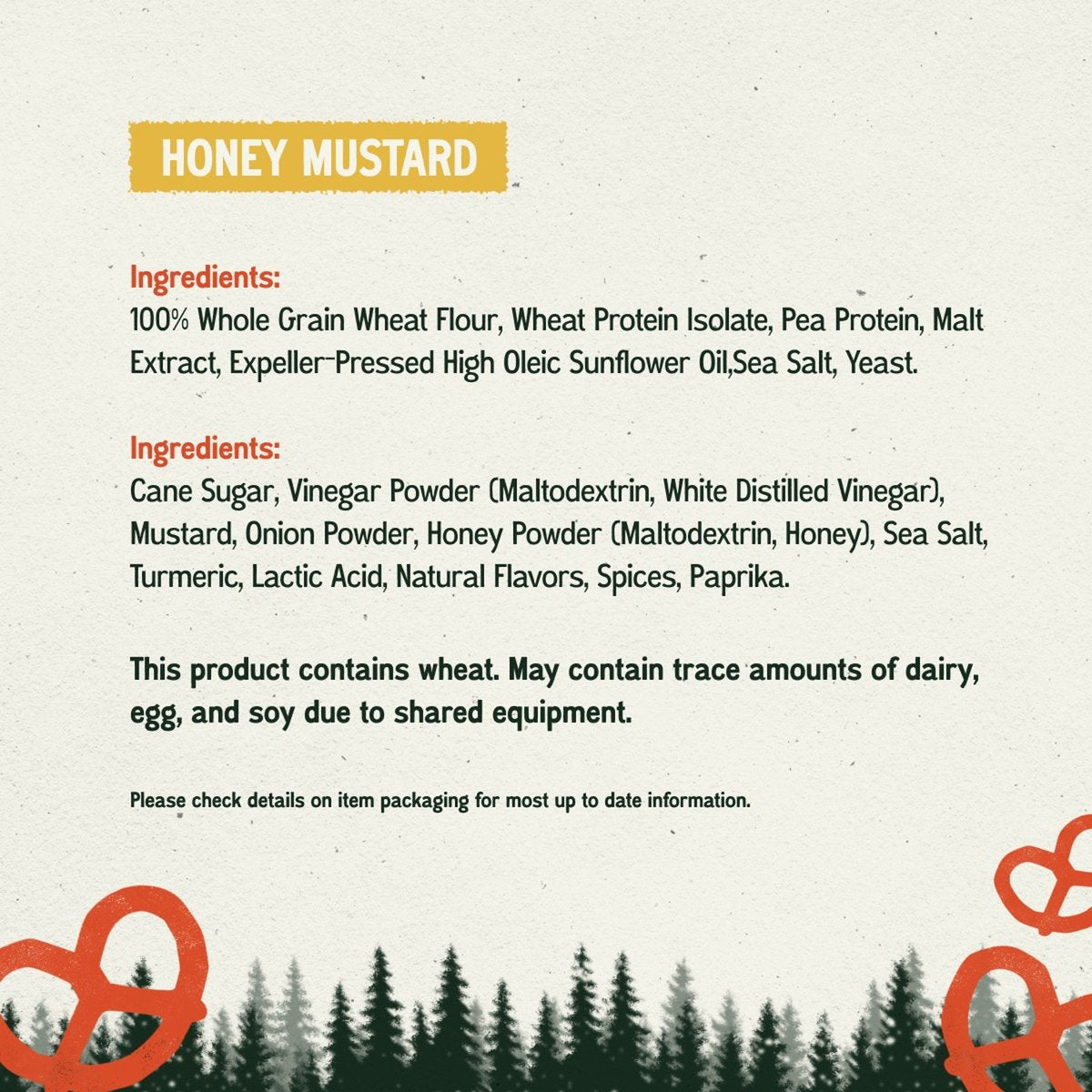미국직구 Kindling Honey Mustard 184g / Kindling Honey Mustard Protein Pretzels, 100% Whole Gra 5